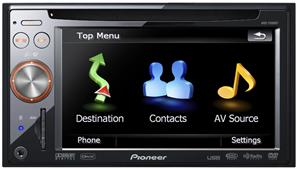 Pioneer AVIC-F900BT 5.8 Inch In-Dash Navigation AV Receiver with DVD Playback and Built-In Bluetooth