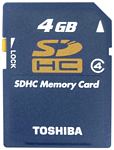 PNY P-SDHC4G4-RF3 Class 4 High-Capacity Secure Digital Card (4 GB)