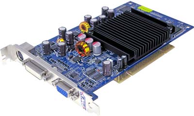 PNY VCG62256PPB NVIDIA GeForce 6200 256MB DDR2 PCI Graphics Card