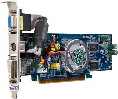 PNY VCG7300SXPB GeForce 7300 256MB PCI Express Graphics Card
