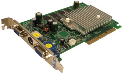 PNY VCGFX522APB GeForce FX5200 256MB DDR 8x AGP Graphics Card