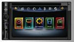 Power Acoustik PD-622NB Inteq 2 DIN 6.5 Inch Touch Screen LCD/DVD AV Receiver with USB/SD and Bluetooth