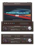 Power Acoustik PTID-8960 7 Inch Touch Screen Wide In-Dash Fully Motorized TFT/ Monitor/DVD/AM/FM/TV Tuner