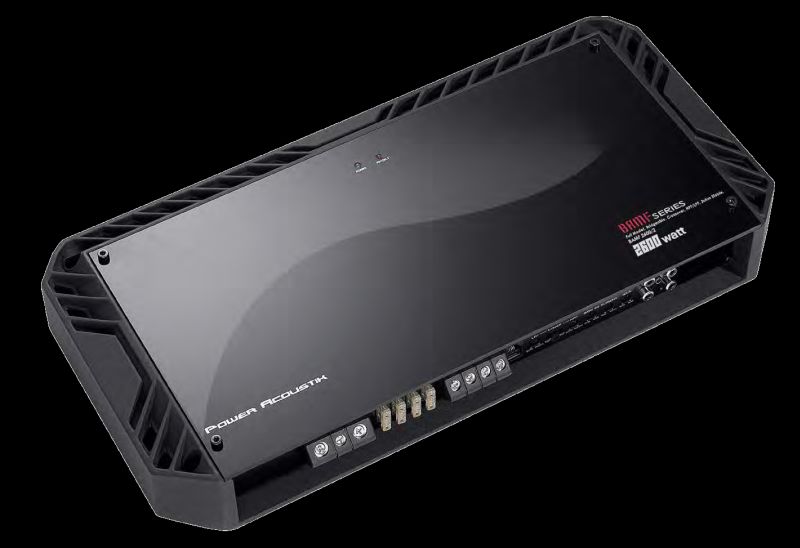 Power Acoustik BAMF2500/5 BAMF 4 x 100 + 1 x 400  at 4 Ohms 5 Channel Amplifier 2500W Max