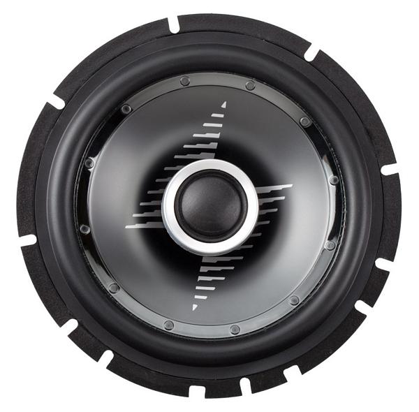 Precision Power PC.652 Power Class 6.5 Inch 2 Way 4 Ohm 120 RMS Zirconium Laminate Cone Coaxial Speakers 1 Inch silk dome tweeter