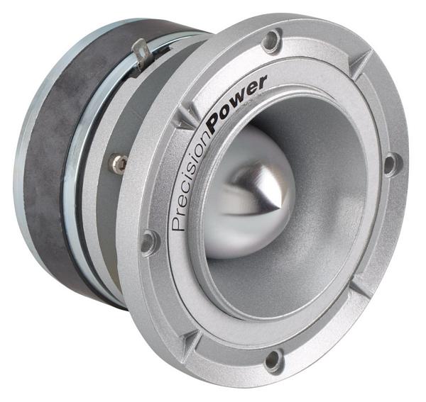 Precision Power PT.5 Pro 100 watts Music Power, 4-Ohm, 1 Inch pro tweeter, each