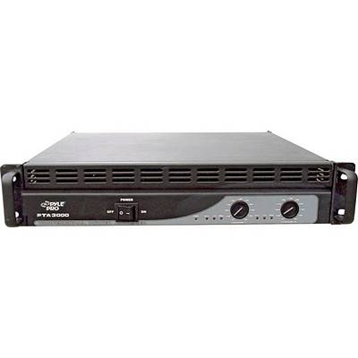 Pyle PTA3000 3000-Watt Rack Mount Professional Power Amplifier
