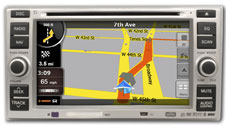 ROSEN 2009 HYUNDAI SANTA FE OEM 7 Inch LCD/DVD/Navigation Receiver with USB/SD/iPod
