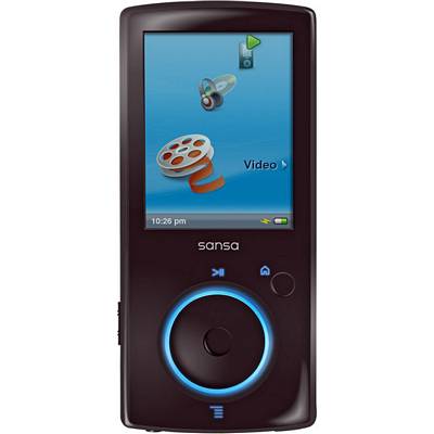 Sandisk 16GB Sansa 2.4 Inch LCD View Video And MP3 Player  SDMX10R-016GK-A57