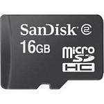 Sandisk 16GB micro SDHC Memory Card  SDSDQ-016G-A11M