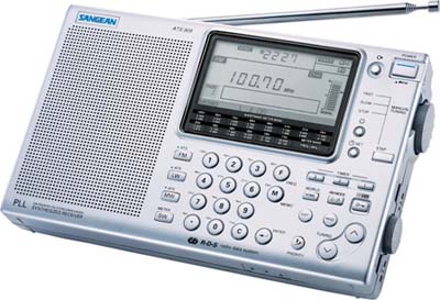 Sangean ATS-909 Digital AM/FM Full Shortwave And 9-Longwave World Band Radio