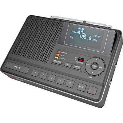 Sangean CL-100 Table Top Weather Receiver And Alert Radio 