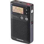Sangean DT-200X Portable AM/FM/TV Pocket Radio 
