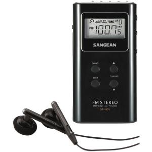 Sangean DT180BLK POCKET AM/FM DIGITAL RADIO (BLACK)