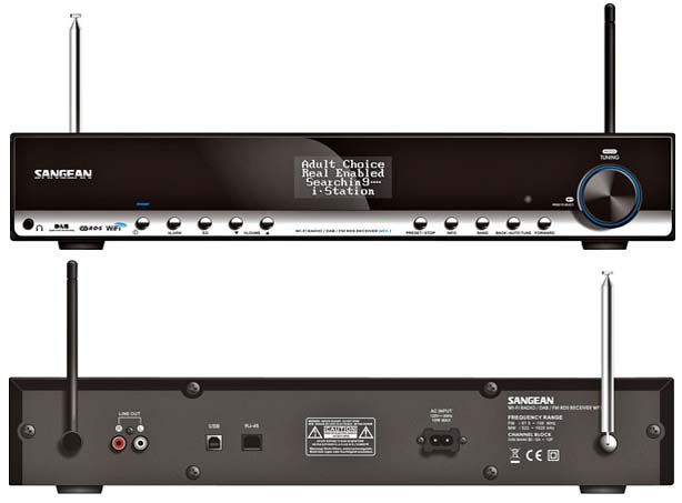 Sangean WFT-1 Internet Radio Component Tuner