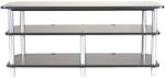 SANUS SYSTEMS AFV48B Accurate Furniture Series 3-Shelf A/V Stand for Micro Devices