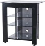 SANUS SYSTEMS SFA29B Steel Furniture Series 4-Shelf Tall A/V Stand