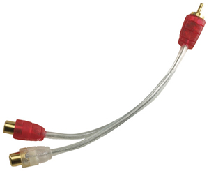 SCOSCHE AMFFYC Audio Y-Adapter (1 Male - 2 Female)