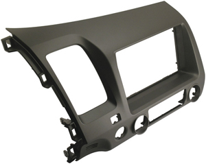 SCOSCHE HA1561ETB Single/Double DIN Dark Grey Installation Kit (for 2006 Honda Civic)