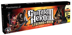 Guitar Hero III Game with Software for PS2
