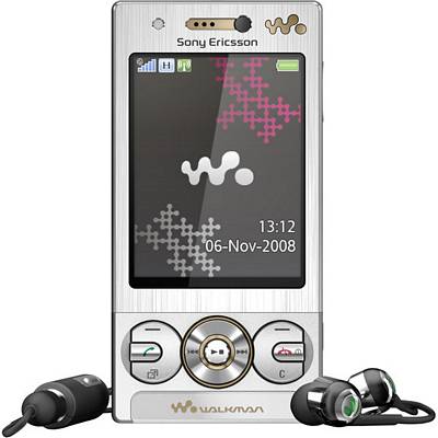 Sony W705ASILVER Unlocked W705a Walkman 3G Cell Phone 