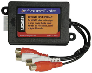 SOUNDGATE AUXMSTCR1V2 Dual Auxiliary Input Interface for 1996-2001 Chrysler
