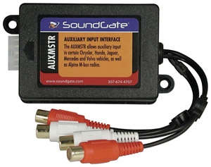 SOUNDGATE AUXMSTHD2V2 Dual Auxiliary Input Interface for 1992-1997 Honda