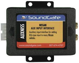 SOUNDGATE AUXNISSV3 Dual Auxiliary Input Interface for 1998-2004 Nissan