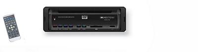 SoundStream VDVD-156T DVD, DVD-R, MP4, MP3, DivX Player with Front SD / USB input and NTSC TV Tuner