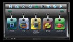 SoundStream VR-769NB Inteq 2 DIN 7 Inch Touch Screen LCD/DVD AV Receiver with USB/SD and Bluetooth