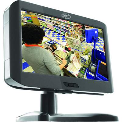 SVAT CLEARVU7 8.5 Inch Ultra Slim LCD Security Monitor with 2 Camera Inputs