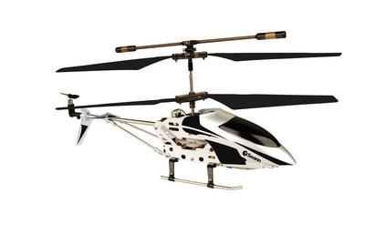 SWANN SWTOYLITESLGL BLK SILVR HELICOPTER MICRO LIGHTNING FAS