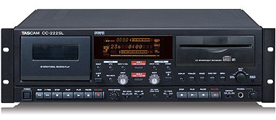 Tascam CC-222SL Combination CD/Cassette Recorder