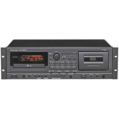 Tascam CDA-550 CD Player / Cassette Recorder Combo 