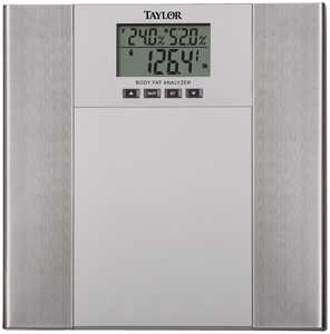 TAYLOR 55684102 Body Fat & Body Water Monitor with BMI