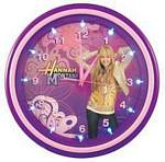 TELEMANIA Disney's Hannah Montanta LED Musical Wall Clock 1732 KNG CKTMHANA