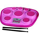 THE SINGING MACHINE SMI-1321P ELECTRONIC 8-PAD DRUM SET (PINK)