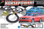 Life-Like HORSEPOWER! Race Track Set with 2 - 2010 Ford Mustang GT's
