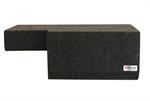 Atrend A101-10CP Single 10 Down Fire 88-98 GM EXTENDED CAB Subwoofer Box Carpeted