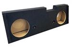 ATREND BBOX A184-12CP Dual 12 Sealed Subwoofer Box for 2007-2020 Chevrolet - GMC Silverado - Sierra Crew Cab Carpeted