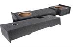 Atrend A302-12CP A302-12CP Dual 12 Sealed Subwoofer Box for 2000 - 2003 Ford F150 Super Cab Carpeted