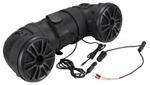 Boss Audio ATV20 Dual 6.5 Marine Powered Audio Tube Speakers with 1.5 Waterproof Tweeters