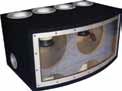 XScorpion DBP 12-3.0 Dual 12 Inch Bandpass with AeroPorts and Mirror 1.5 Cu Ft Per Sub