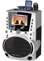 EMERSON GF626 CDG / MP3G Karaoke System with 4 Color LCD Screen and SD / USB Slots