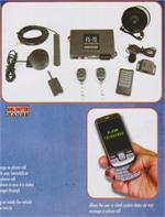 Crimestopper FS-70 Fortress 1 Way GSM Alarm / Keyless Entry System with Cell Phone Notifications