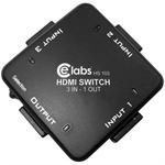 CE LABS HS103 3X1 3 Input 1 Output Auto HDMI Switcher