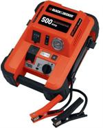 BLACK & DECKER JUS500IB 500 CA Portable Jump Starter with Air Compressor