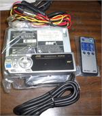JVC KS-RF150 FM Modulator 12 Disc CD Changer LCD Remote Control