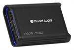 Planet Audio Pro MB1200.1D 900W RMS at 1 Ohm Class D Mono Subwoofer Amplifier 1200W Max with Remote