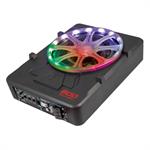 Power Acoustik PUB-10L 800W Powered Enclosure w/ 10 Subwoofer & RGB LED Lighting